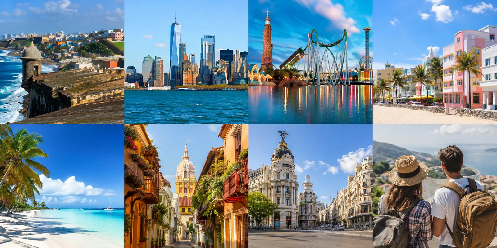 Destinos para buscar alojamiento en el próximo viaje
