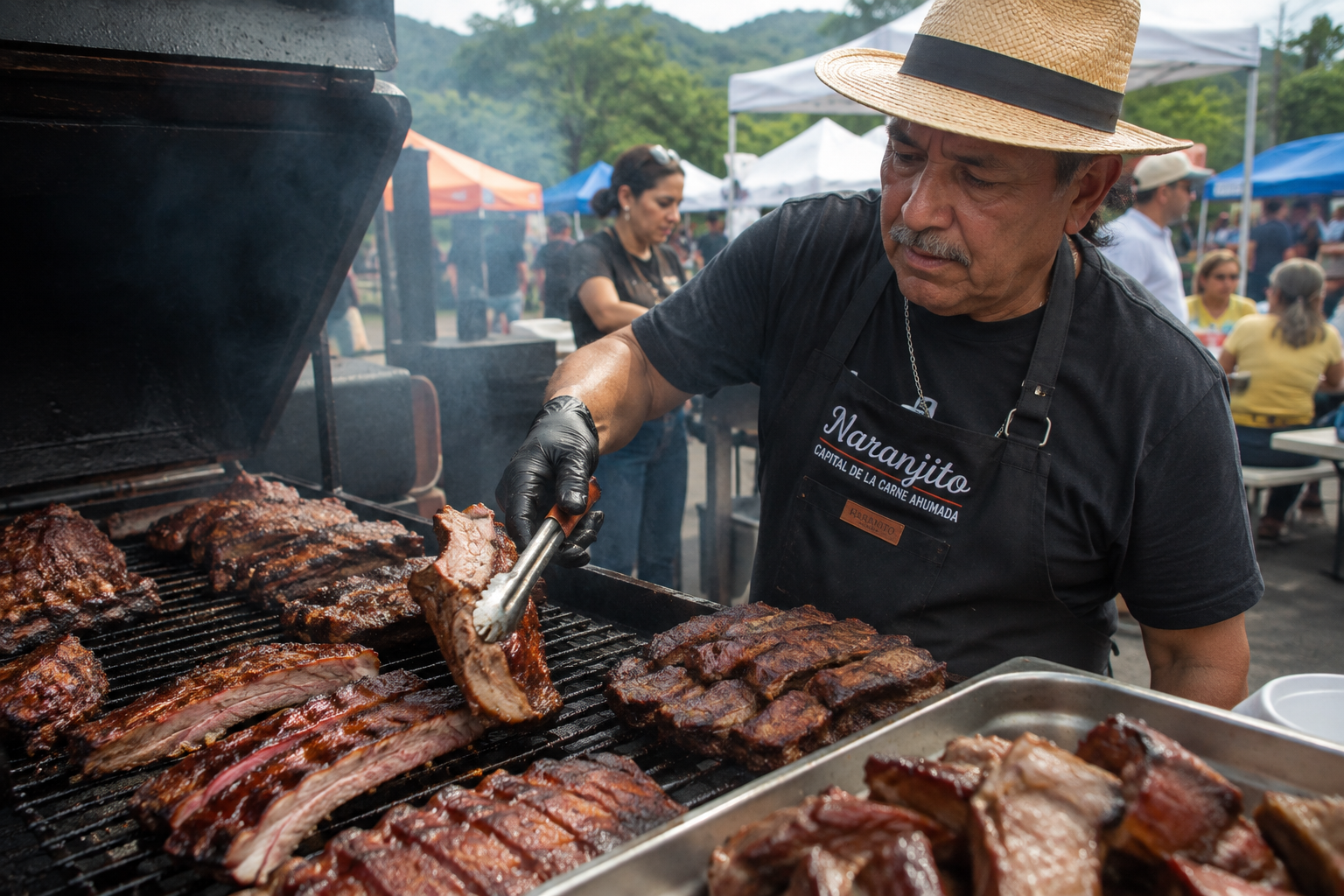 ¡Ahumado, música y tradición! Naranjito celebra su Festival de la Carne Ahumada