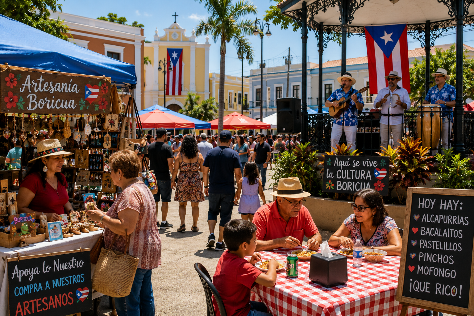 Septiembre se pone boricua: festivales, desfiles y la primera Feria Digital de Artesanos Boricuas