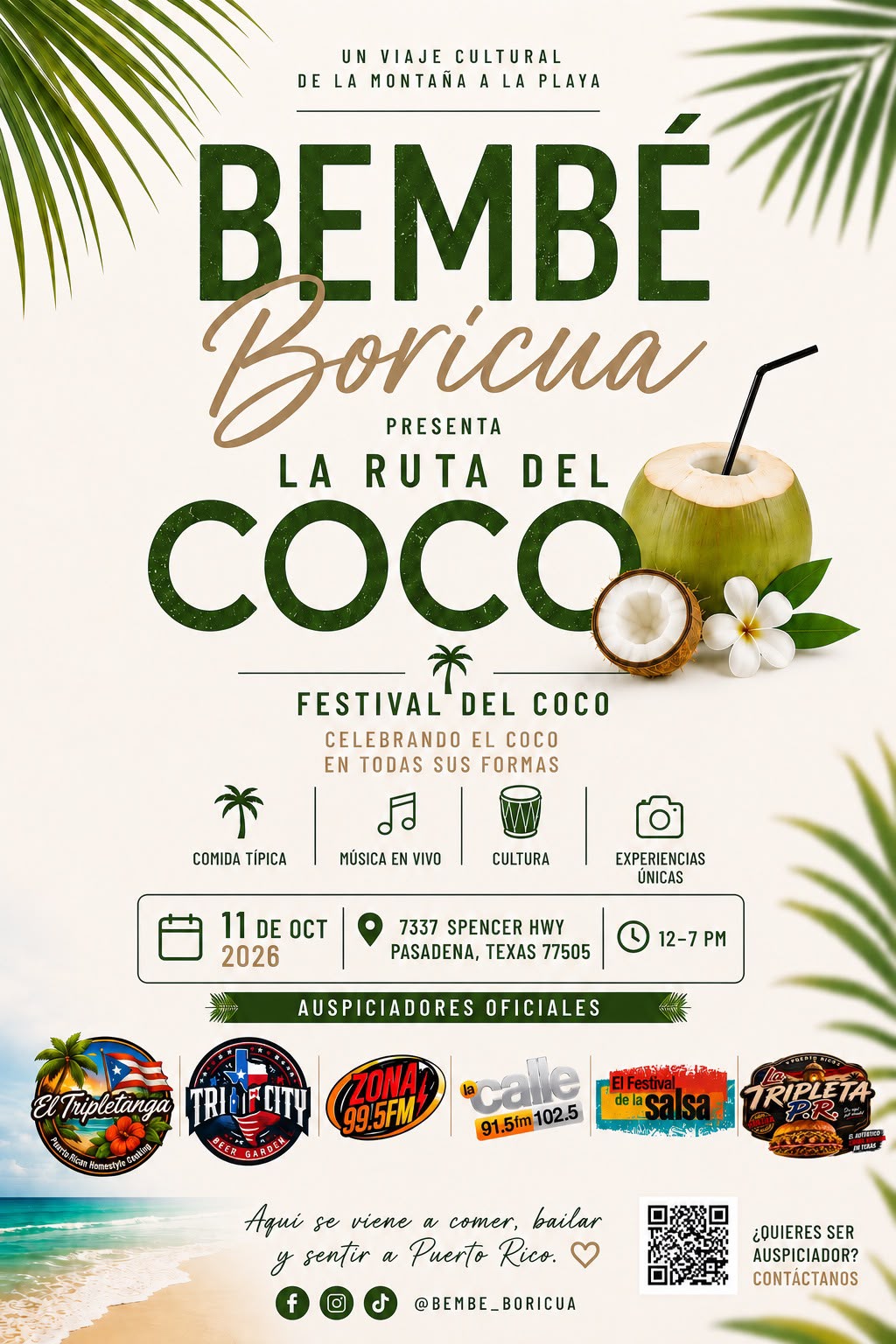🇵🇷 ¡Se formó un Bembé Boricua en Texas! 🥥